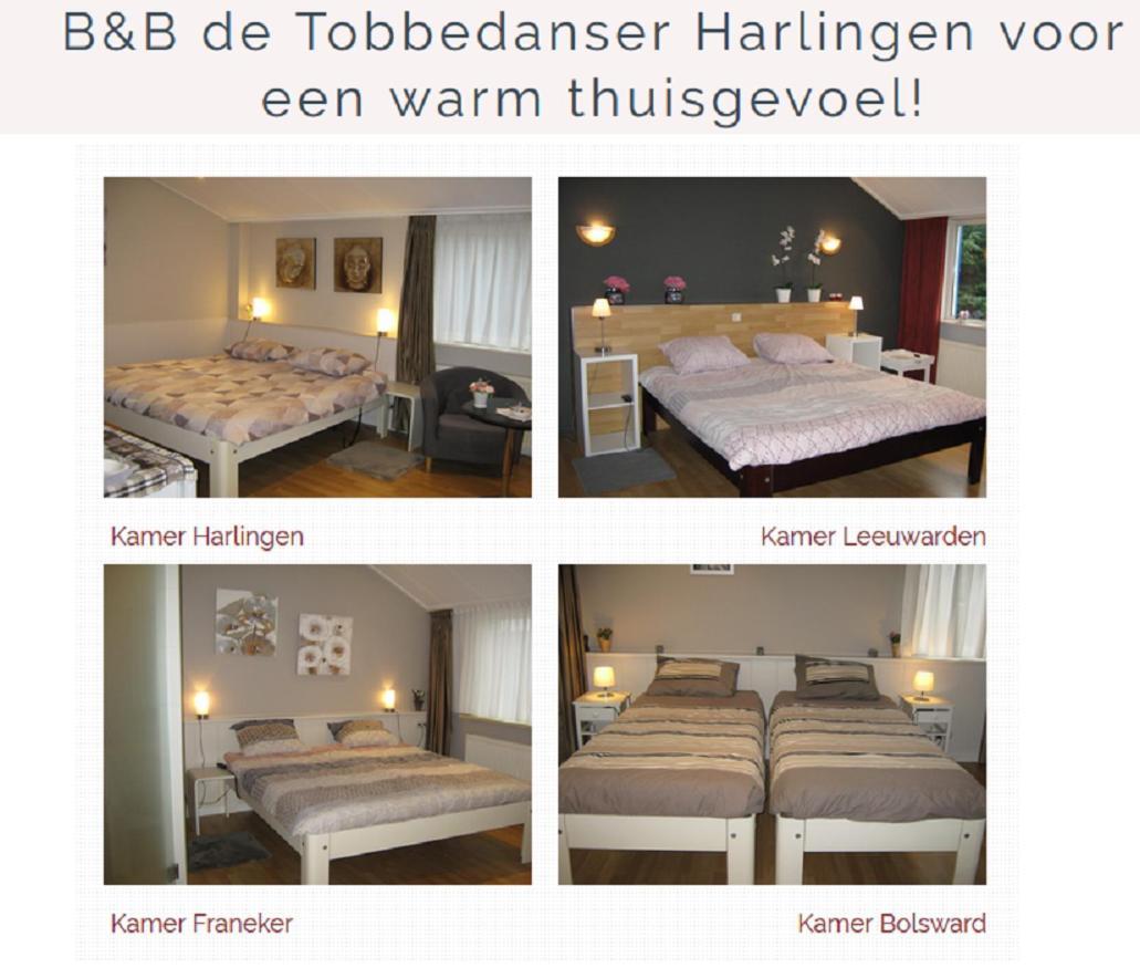 B&B De Tobbedanser ฮาร์ลิงเงน ภายนอก รูปภาพ